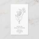 Suche nach heilung visitenkarten Meditation