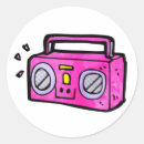 Suche nach boombox aufkleber Retro
