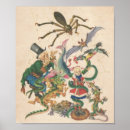 Suche nach vintager drache poster Antike