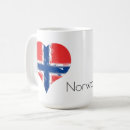 Suche nach norway tassen Norwegische flagge