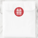 Suche nach chinesischer hochzeit aufkleber Rot und weiß