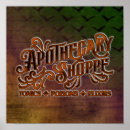 Suche nach apothecary poster Vintag