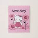 Suche nach rosa katze puzzle Weiß