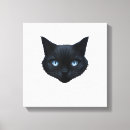 Suche nach die schwarze katze leinwandbilder Verrückt