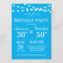 Suche nach zwillinge geburtstag einladungen Blau