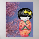 Suche nach kokeshi poster Kimono