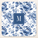 Suche nach florale botanische monogramm untersetzer Aquarell