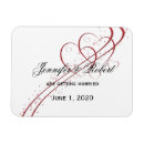 Suche nach zwei herzen magnete Speichern des datums magneten