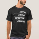 Suche nach das leben ist golf tshirts Wichtig