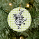 Suche nach weißes kaninchen ornamente Wunderland