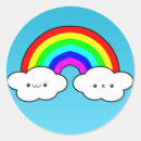 Suche nach kawaii wolken aufkleber Regenbogen