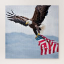 Suche nach patriotischer adler puzzle Flagge