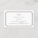 Suche nach klassischer rahmen visitenkarten Buchhalter