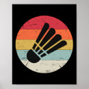Suche nach vintage sports poster Badminton court