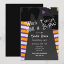 Suche nach halloween geschlechtsankündigung einladungen Babyparty