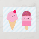 Suche nach kawaii eis postkarten Sommer