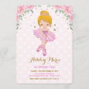 Suche nach rosa ballett einladungen Für kinder