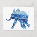 Suche nach blauer elefant postkarten Für sie