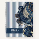 Suche nach paisley notizbuch Blau