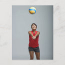 Suche nach der volleyball frauen postkarten Glück