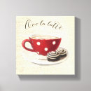 Suche nach ihr café poster leinwandbilder Bistros