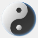 Suche nach ying und yang aufkleber Setzerei