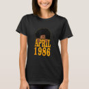 Suche nach april geburtstag tshirts Schwarz