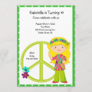 Suche nach peace sign einladungen Hippie
