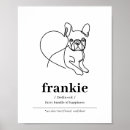 Suche nach french bulldog poster Französischer bulldogge