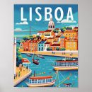 Suche nach lisboa poster Vintag