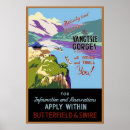 Suche nach schluchten poster Druck