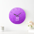 Suche nach lavendel wanduhren Monogramm