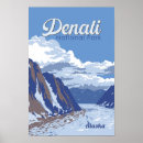 Suche nach denali nationalpark poster Mt mckinley