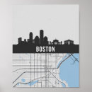 Suche nach stadt skyline poster Boston