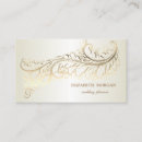 Suche nach federn visitenkarten Schick