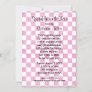 Suche nach karos einladungen Gingham