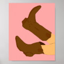 Suche nach vintage cowgirl poster Stiefel