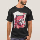 Suche nach rot panda tshirts Mit