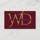 Suche nach monogram visitenkarten Typografie