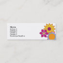 Suche nach hippie blumen visitenkarten Orange