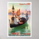 Suche nach venedig reise poster Retro