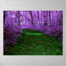 Suche nach waldweg poster Lila