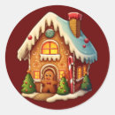 Suche nach lebkuchenhaus aufkleber Schnee