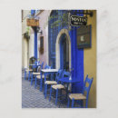 Suche nach blauer stuhl postkarten Bunt