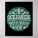 Suche nach oceanside poster Surfbrett