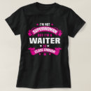 Suche nach kellner tshirts Stelle