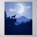 Suche nach baum silhouette poster Wolf