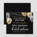 Suche nach 80 geburtstag save the date Glitzer