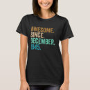 Suche nach 77 jahre tshirts Dezember