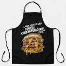 Suche nach cheeseburger schürzen Fast food